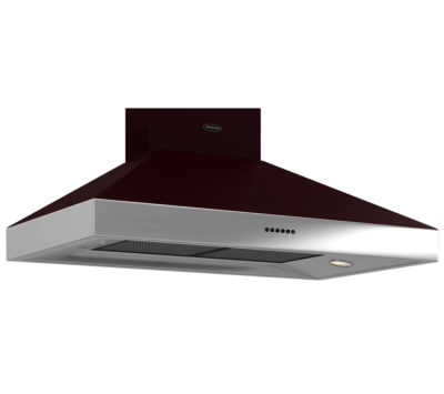 BRITANNIA  Latour TPBTH100MBU Chimney Cooker Hood - Matte Burgundy